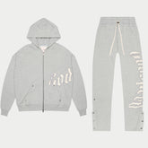 GODSPEED OG Logo V2 Sweatsuit Set (Heather Grey) - Gravity NYC