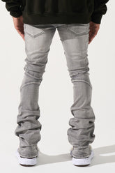 SERENEDE "Noctis" Stacked Jeans at Gravity NYC
