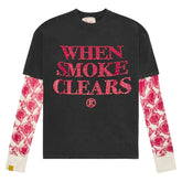 WHEN SMOKE CLEARS Diamond Thermal LS Tee - Gravity NYC