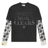 WHEN SMOKE CLEARS Diamond Thermal LS Tee - Gravity NYC