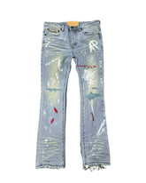 WHEN SMOKE CLEARS Painted Denim at Gravity NYC