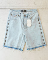 WHEN SMOKE CLEARS Men's Jean Shorts and Denim Shorts at Gravity NYC