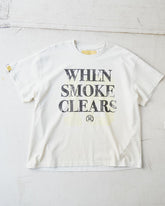 WHEN SMOKE CLEARS 16 Logo Tee - Gravity NYC