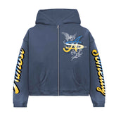 ALMOST SOMEDAY Headline Zip-up Hoodie