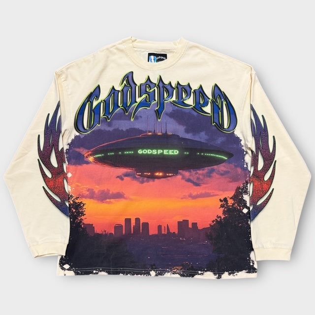 GODSPEED U.A.P LS T-Shirt (Bone) - Gravity NYC