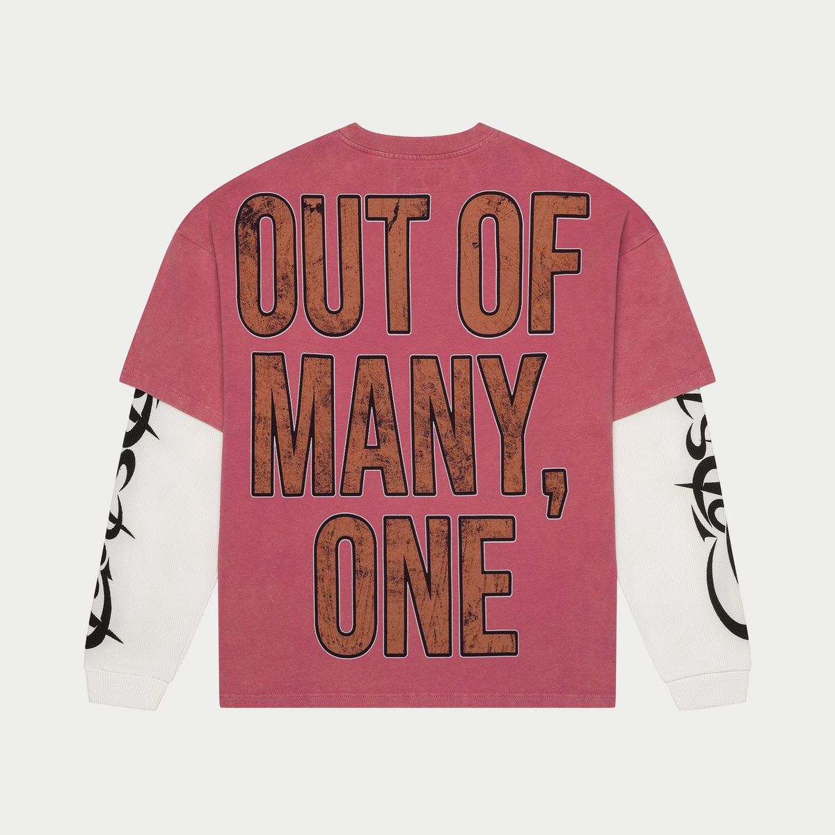 GODSPEED Space Traveler Layered T-Shirt (Pink) - Gravity NYC GODSPEED Space Traveler Layered T-Shirt (Pink) - Gravity NYC