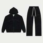 GODSPEED Symmetric Studded Sweatsuit Set (Black) - Gravity NYC