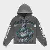 GODSPEED Top 5 Slizzy VVS Hoodie (Grey Wash) - Gravity NYC