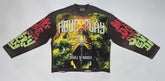 ROUGHPLAY CLOTHING Skull and Roses Long Sleeve (Brown) - Gravity NYC