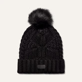 UGG Women's Cable Beanie with Pom - Gravity NYC