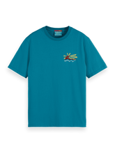 SCOTCH AND SODA Front Back Artwork T-Shirt at Gravity NYC