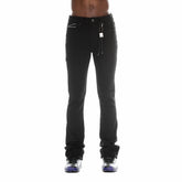 CULT OF INDIVIDUALITY Lenny Bootcut 603 Jeans in Triple Black at Gravity NYC