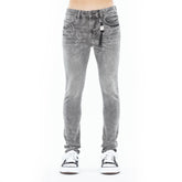 CULT OF INDIVIDUALITY Punk Super Skinny 601 Jeans in Paisley at Gravity NYC