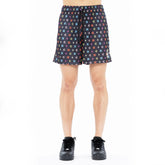 CULT OF INDIVIDUALITY Repeat Pattern Mesh Shorts at Gravity NYC