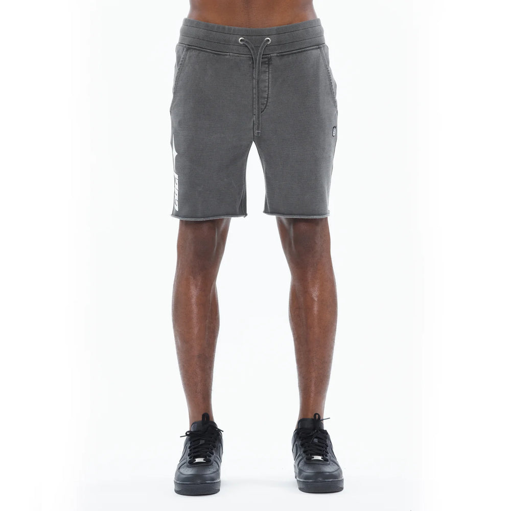 CULT OF INDIVIDUALITY French Terry Sweatshorts in Steel at Gravity NYC