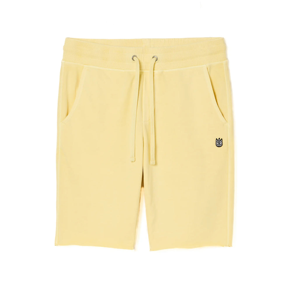 CULT OF INDIVIDUALITY French Terry Sweatshorts in Banana at Gravity NYC