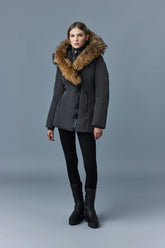 MACKAGE Adali-F Down Coat with Natural Fur Signature Mackage Collar - Gravity NYC