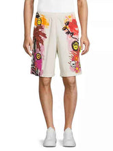 BARROW Bermuda Shorts in Poplin with Multicolor Print