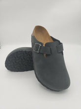 BIRKENSTOCK Boston Oiled Leather-Black at Gravity NYC