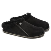 BIRKENSTOCK Zermatt Premium Suede Leather-Black at Gravity NYC