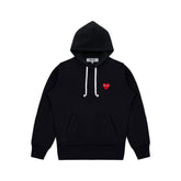 COMME DES GARCONS Little Red Heart Hoodie at Gravity NYC