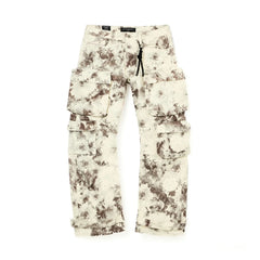 CULT OF INDIVIDUALITY Baggy Cargo 610 Jeans in Floral Print at Gravity NYC
