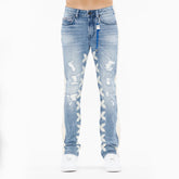 CULT OF INDIVIDUALITY Lenny Bootcut 603 Jeans in Stripe at Gravity NYC