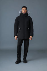 MACKAGE Dixon-X 2-in-1 Nordic Tech Down Bomber with Silver Fox Fur - Gravity NYC