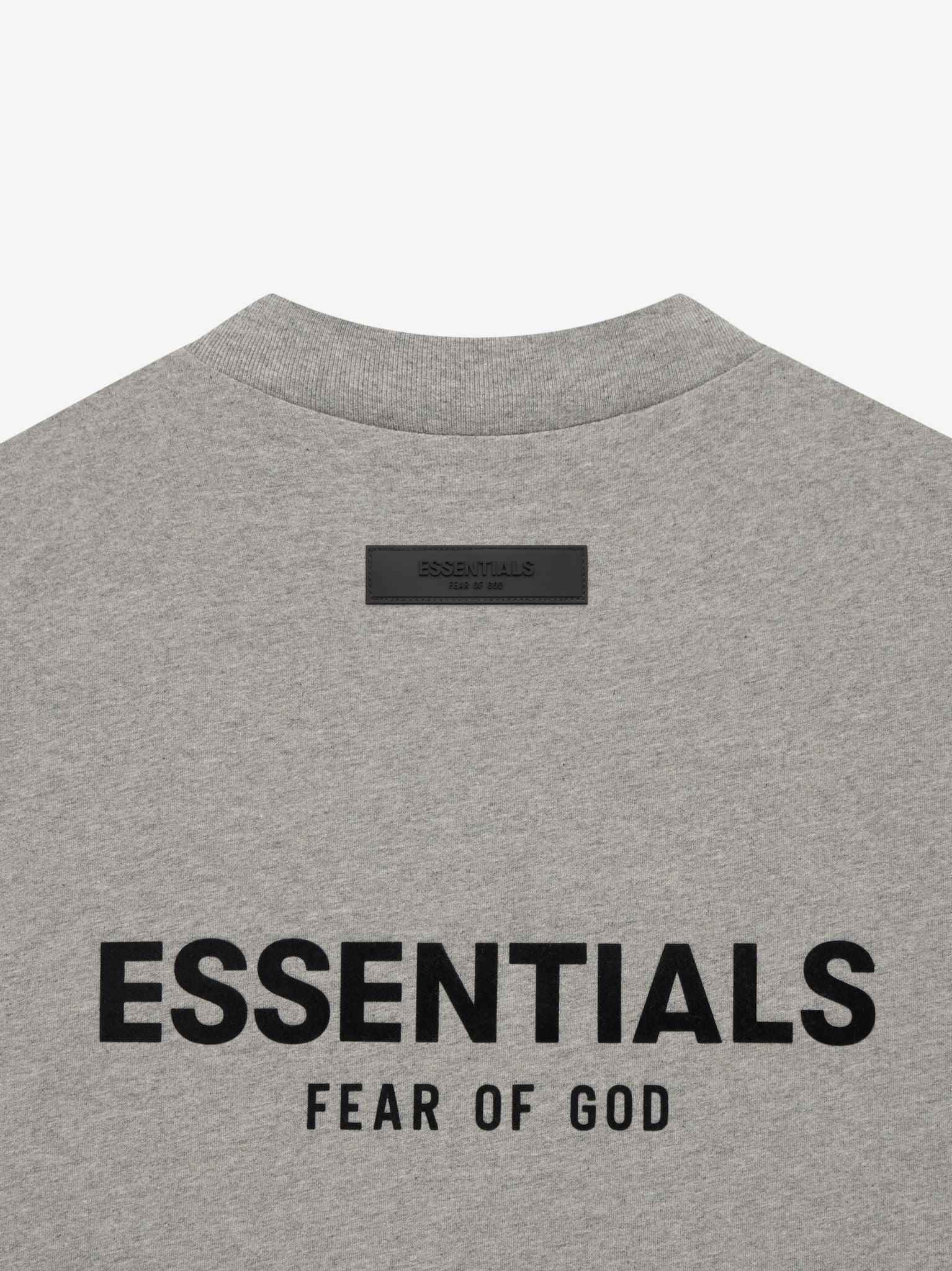 FEAR OF GOD Essentials Jersey SS Tee Dark Oatmeal at Gravity NYC FEAR OF GOD Essentials Jersey SS Tee Dark Oatmeal at Gravity NYC