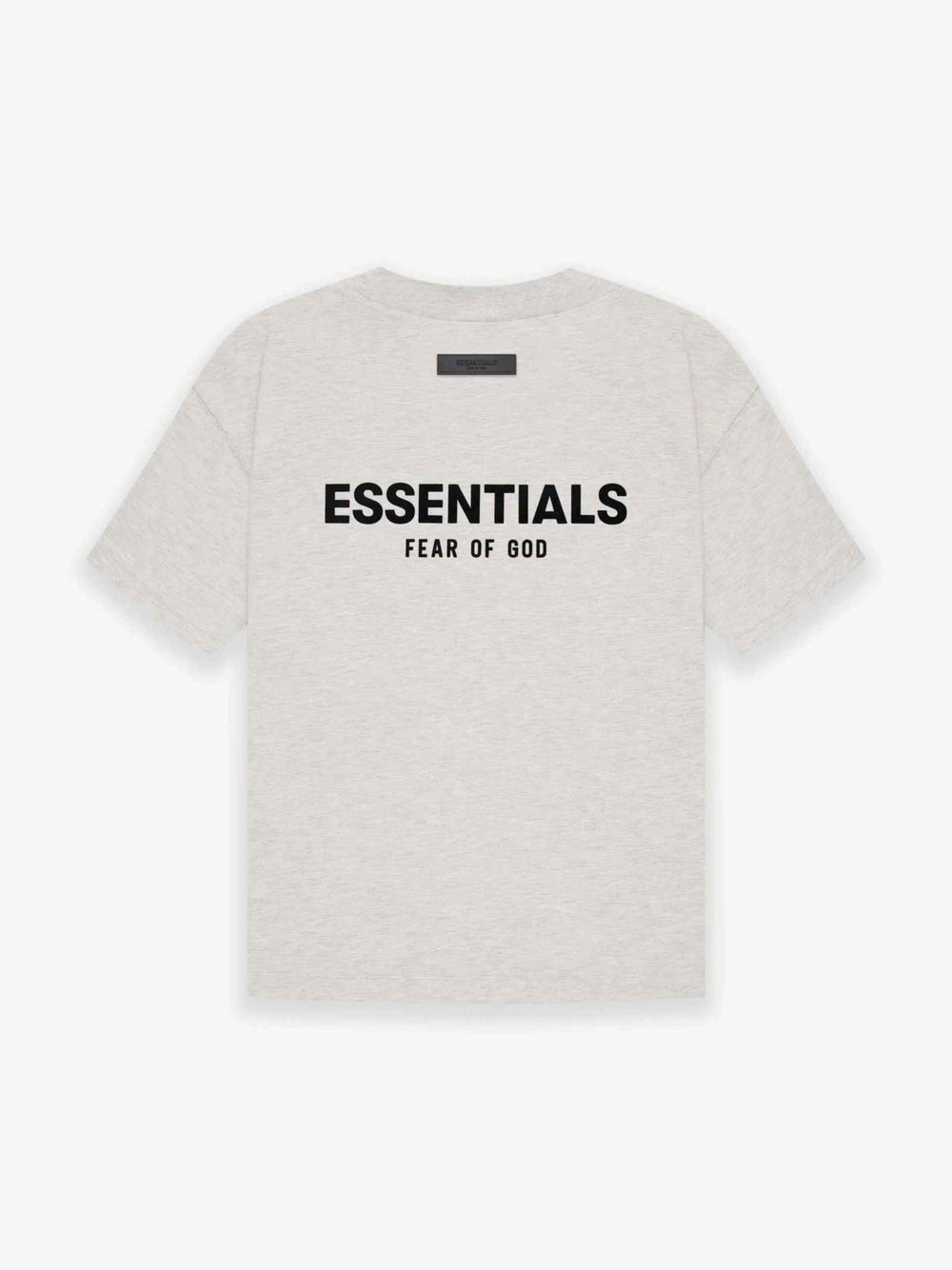 FEAR OF GOD Essentials Jersey SS Tee Light Oatmeal at Gravity NYC