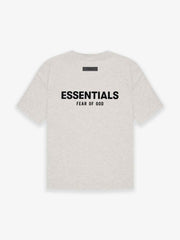 FEAR OF GOD Essentials Jersey SS Tee Light Oatmeal at Gravity NYC