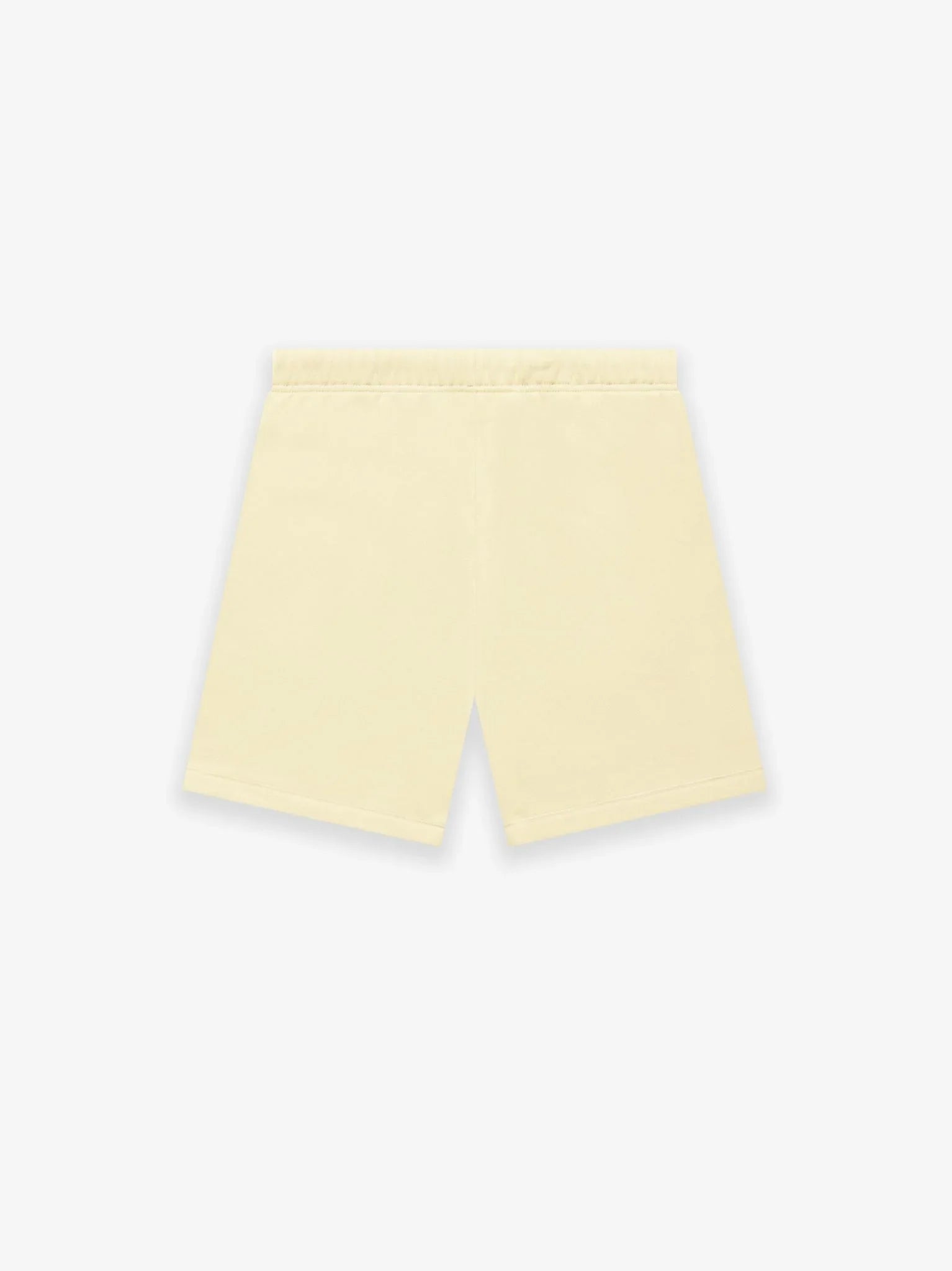 FEAR OF GOD Essentials Sweatshorts Canary at Gravity NYC FEAR OF GOD Essentials Sweatshorts Canary at Gravity NYC