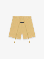 FEAR OF GOD Essentials Terry Shorts Light Tuscan at Gravity NYC