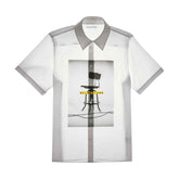 HELMUT LANG Photo Short Sleeve Shirt at Gravity NYC