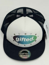 EVERYONE IS GIFTED Rhinestone Hat (Navy) at Gravity NYC