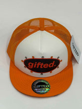 EVERYONE IS GIFTED Rhinestone Hat (Orange) at Gravity NYC