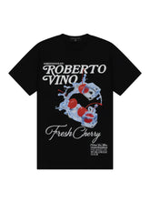 ROBERTO VINO Fresh Cherry Tee Black at Gravity NYC