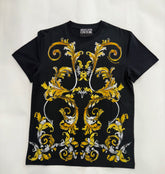 VERSACE JEANS COUTURE Outline Barocco Slim-Fit T-Shirt at Gravity NYC