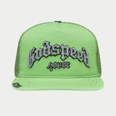 GODSPEED GS Forever Trucker Hat (Lime Washed) - Gravity NYC