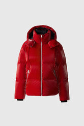 MACKAGE Kent-Glo High-Gloss Hooded Down Jacket - Gravity NYC