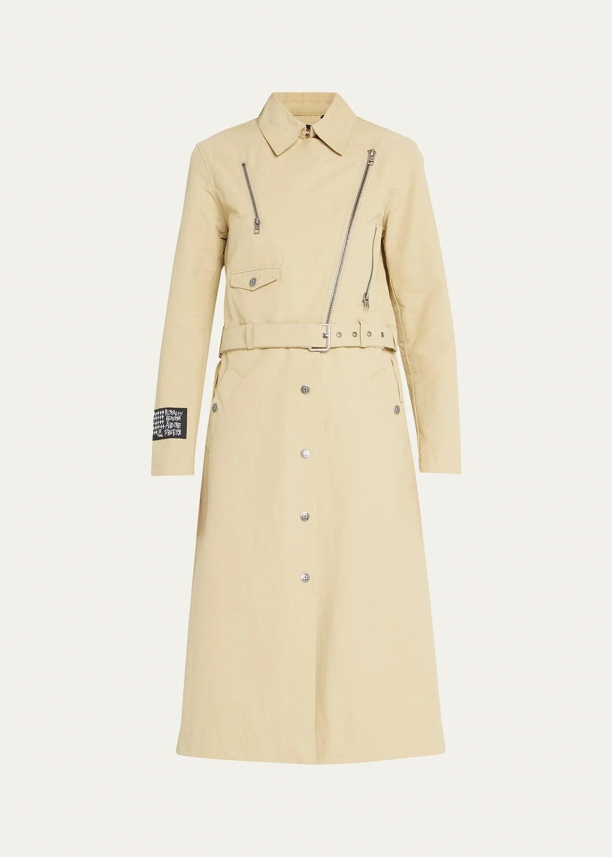 KSUBI Women's Incognito Biker/Trench Coat at Gravity NYC