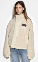 KSUBI Women's Reversible Puffer Jacket Camo/Ecru at Gravity NYC