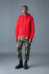 MACKAGE Marvin-Camo Mixed-Media Camo Sweatpants - Gravity NYC