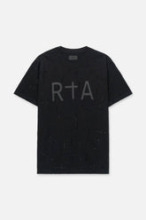 RTA Liam Black Crystal T-Shirt - Gravity NYC