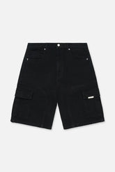 RTA Joseph Black 3D Cross Shorts at Gravity NYC