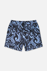RTA Clyde Blue Angel Eyes Shorts at Gravity NYC