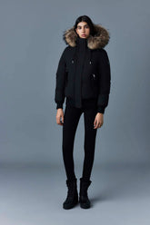 MACKAGE Nefi-F Down Jacket with Removable Fur Trimmed Hood - Gravity NYC