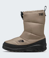 THE NORTH FACE Nuptse Traction Bootie Mushroom Grey - Gravity NYC