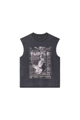 PURPLE BRAND P103 Good News Tank Top at Gravity NYC