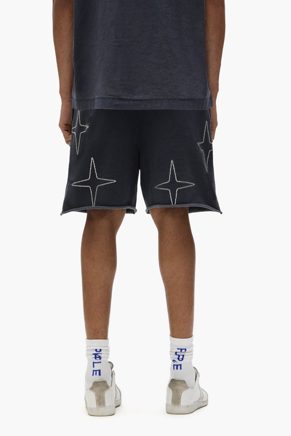PURPLE BRAND P446 Crystal Star Shorts at Gravity NYC